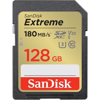 SANDISK 128GB EXTREME UHS-I SD