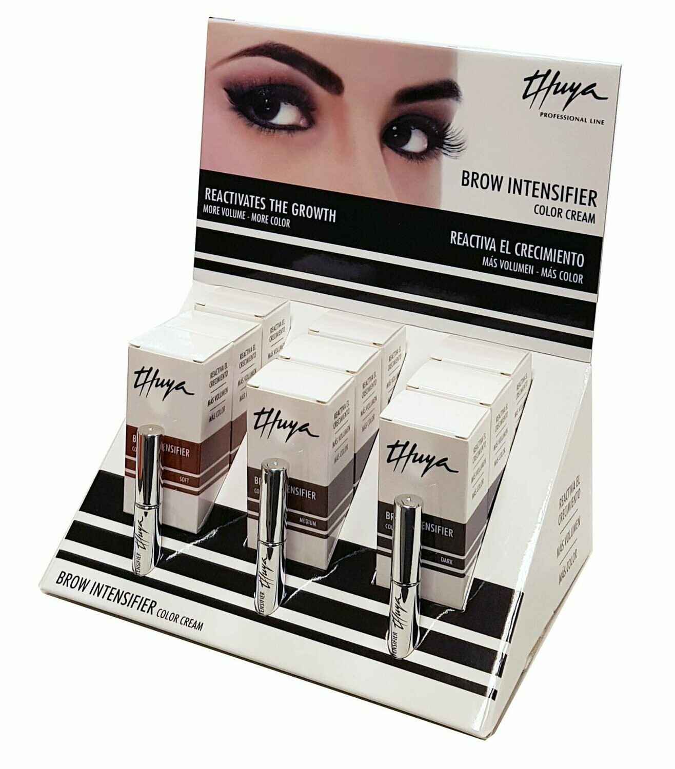Brow Intensifier Color Cream -  Espositore (9pz + 3tester) Thuya