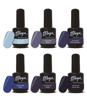 Gel On Off Thuya Collezione - 010 Shades of Blue Gel On Off Thuya Collezione - 010 Shades of Blue