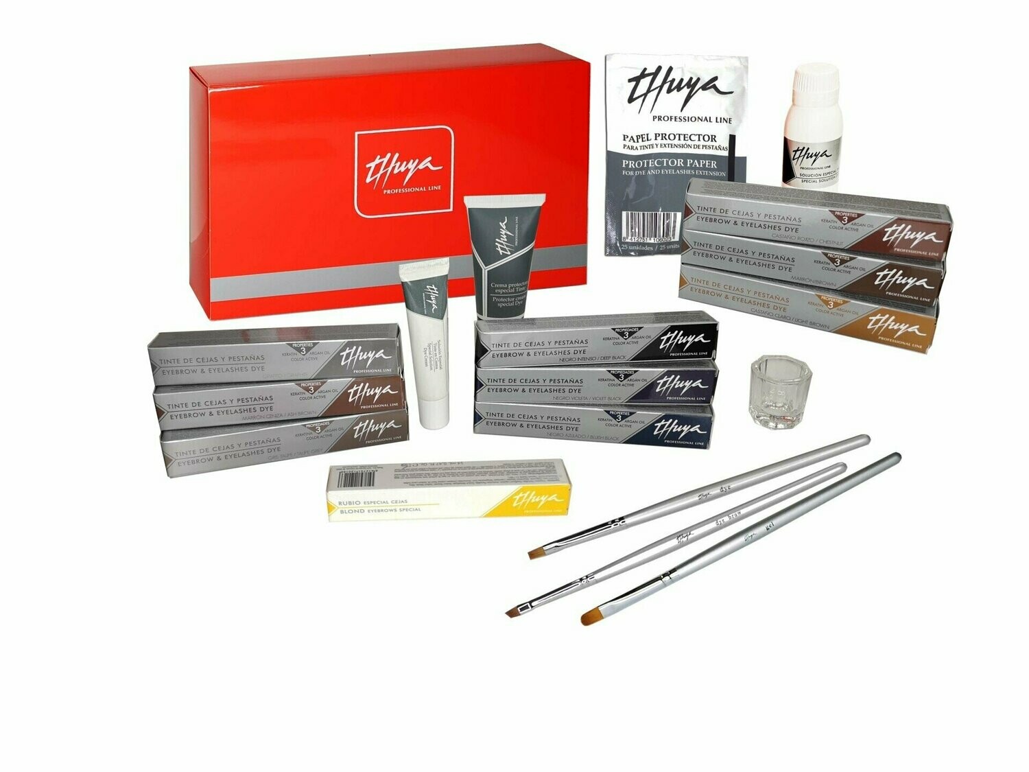 Kit Tinta ciglia e sopracciglia Completo - Thuya
