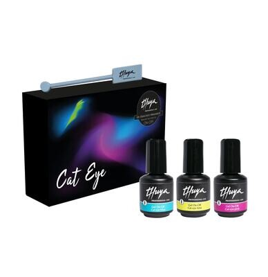 Kit Gel On Off Cat Eye Collection Thuya (Nuovo formato 3 x 14ml) Kit Gel On Off Cat Eye Collection Thuya (Nuovo formato 3 x 14ml)