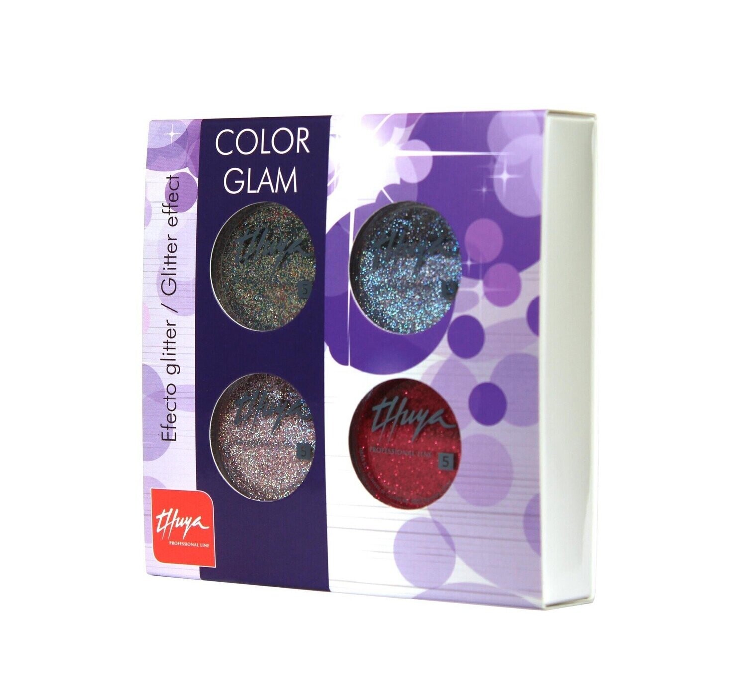 Kit COLOR GLAM powders (4pz) Thuya