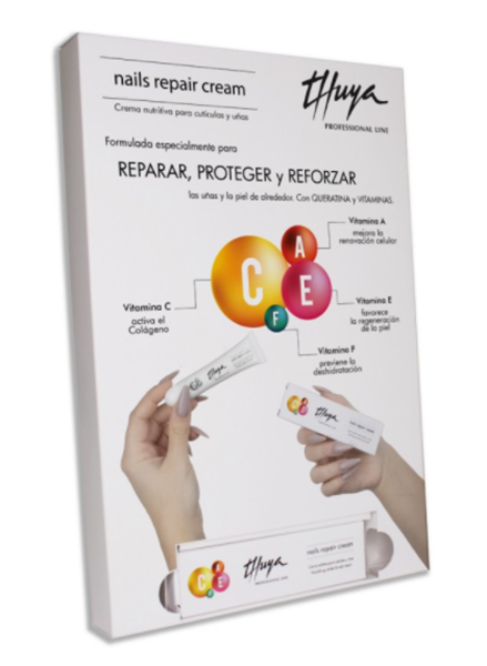 Nails Repair cream Thuya - Crema nutriente e riparatrice per le cuticole - Espositore (8pz)