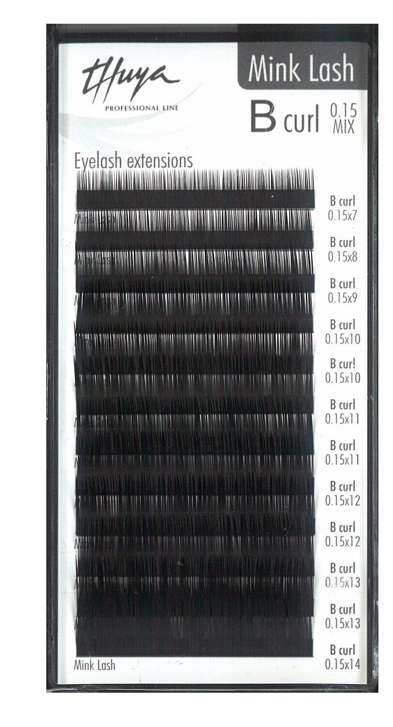 Extension ciglia MINK - B 0,15mm