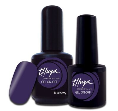 Smalto semipermanente Thuya - Gel ON OFF - 082 - Blueberry