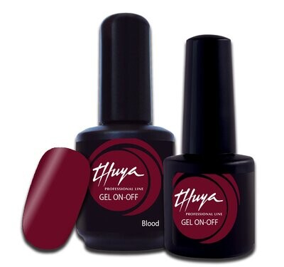 Smalto semipermanente Thuya - Gel ON OFF - 091 - Blood
