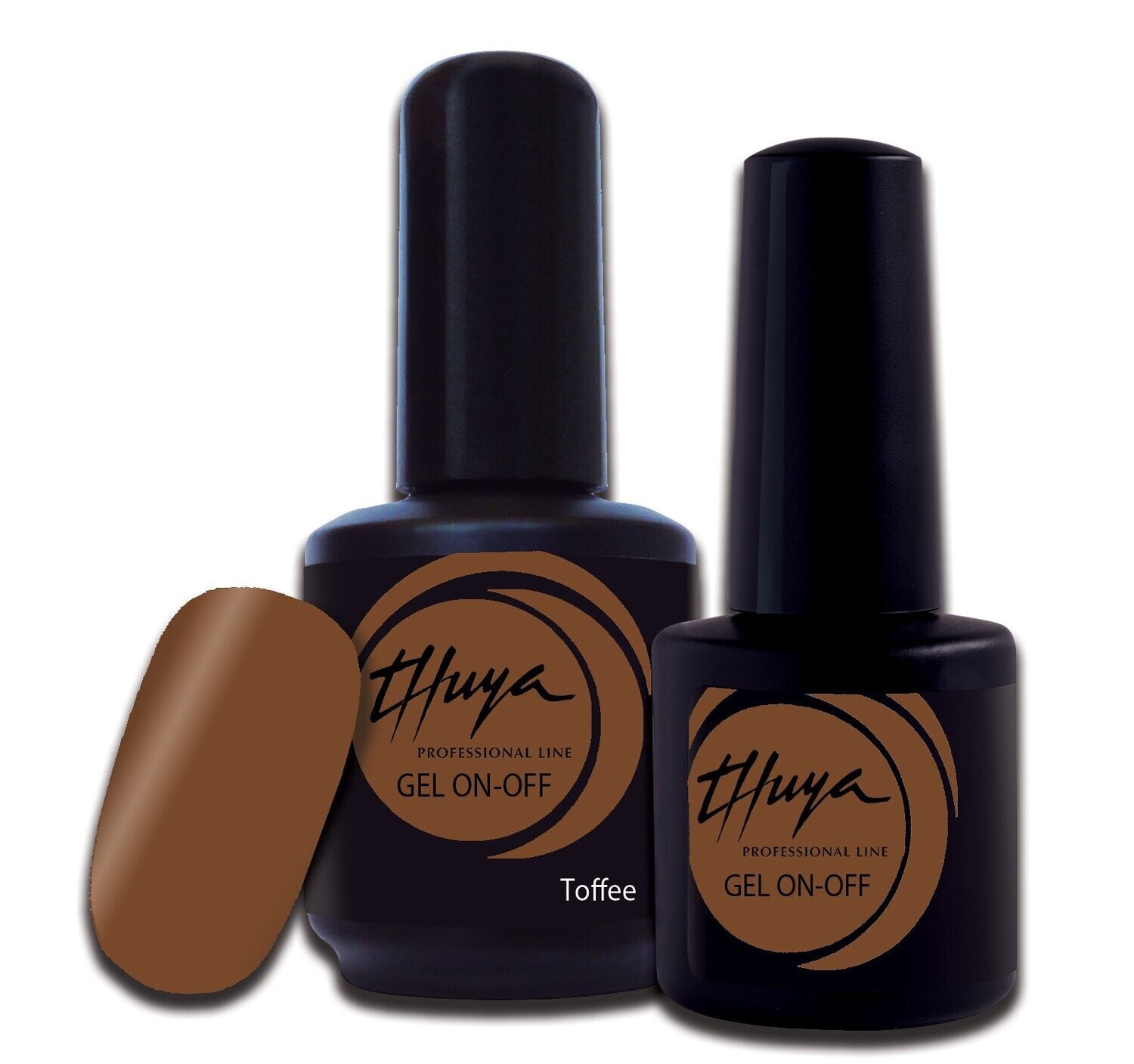 Smalto semipermanente Thuya - Gel ON OFF - 173- Toffee