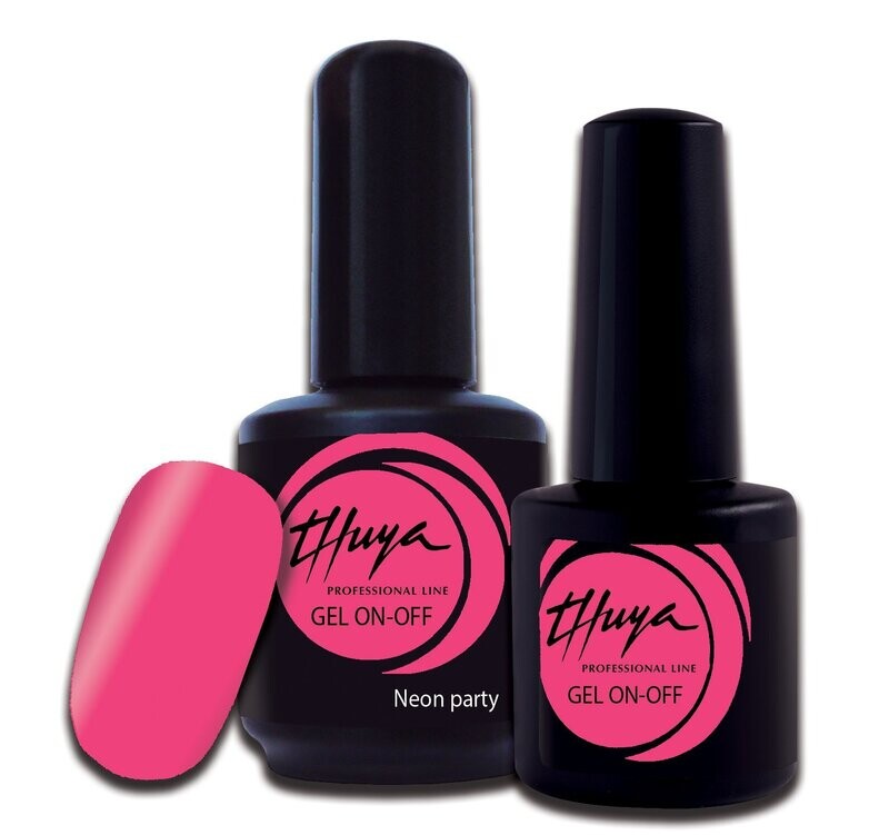 Smalto semipermanente Thuya - Gel ON OFF - 164- Neon party
