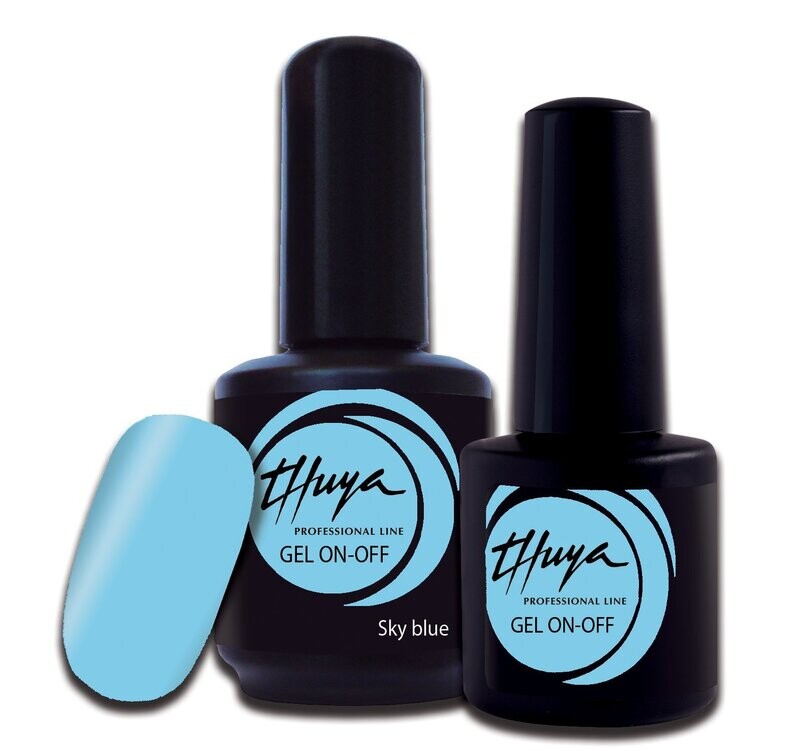 Smalto semipermanente Thuya - Gel ON OFF - 177- Sky blue