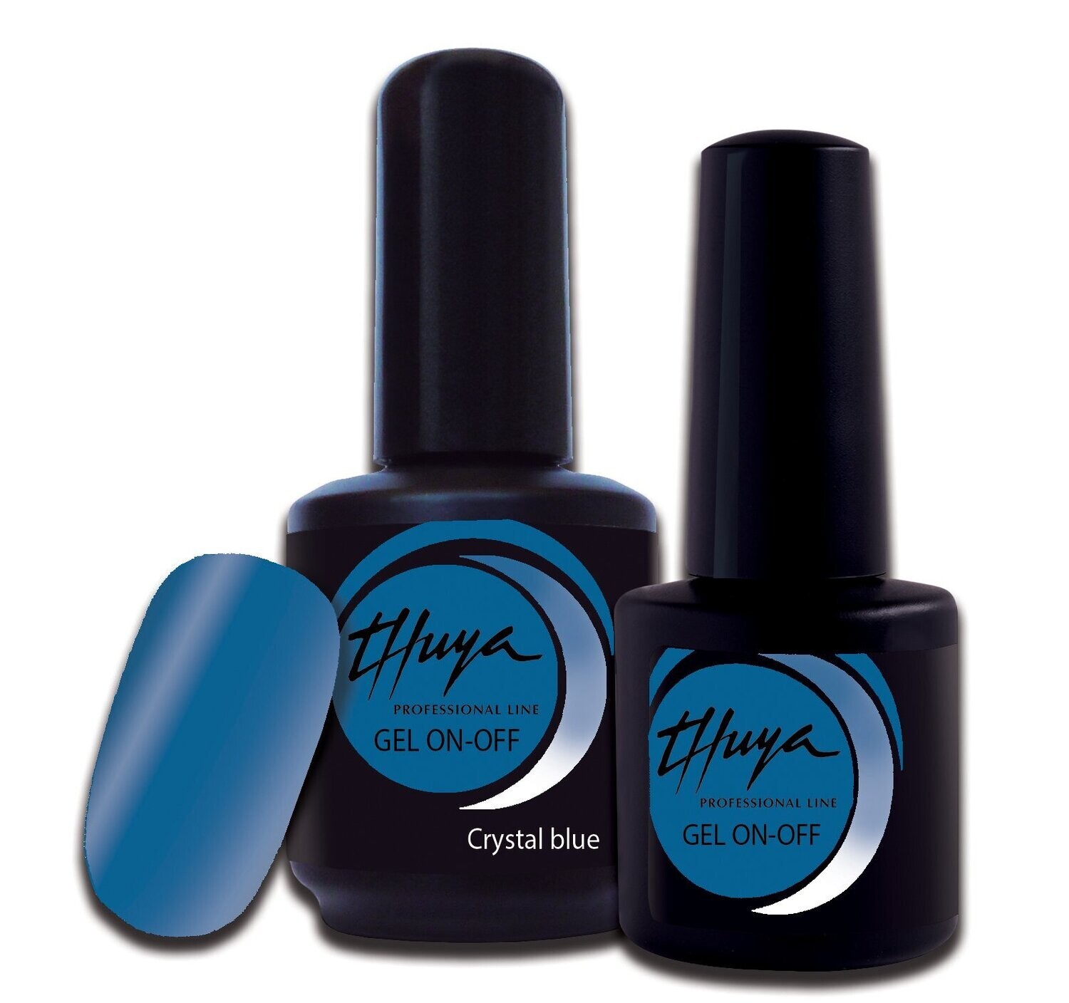 Smalto semipermanente Thuya - Gel ON OFF - 167- Crystal blue