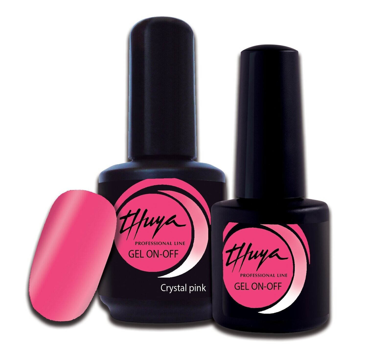 Smalto semipermanente Thuya - Gel ON OFF - 169- Crystal pink