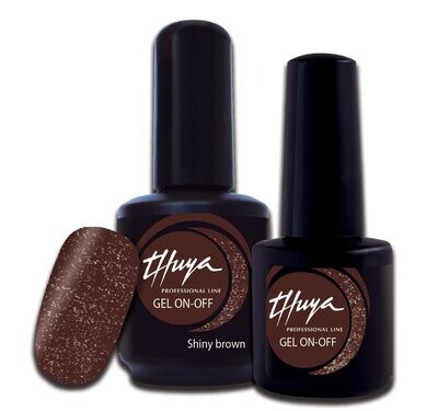Smalto semipermanente Thuya - Gel ON OFF - 188- Shiny brown Smalto semipermanente Thuya - Gel ON OFF - 188- Shiny brown