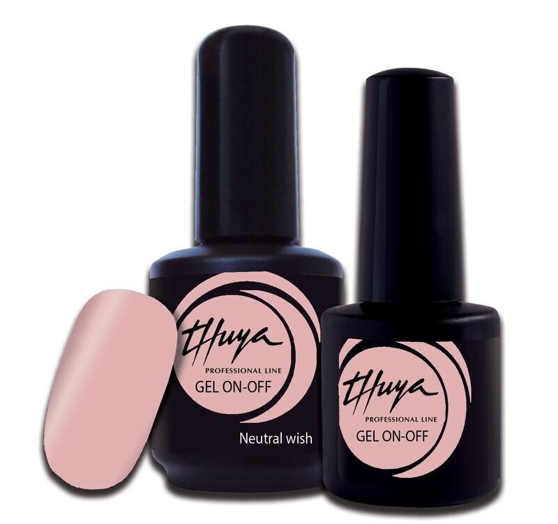Smalto semipermanente Thuya - Gel ON OFF - 183- Neutral wish