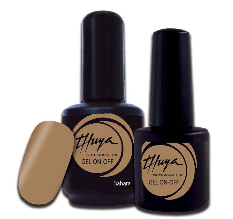 Smalto semipermanente Thuya - Gel ON OFF - 190 - Sahara