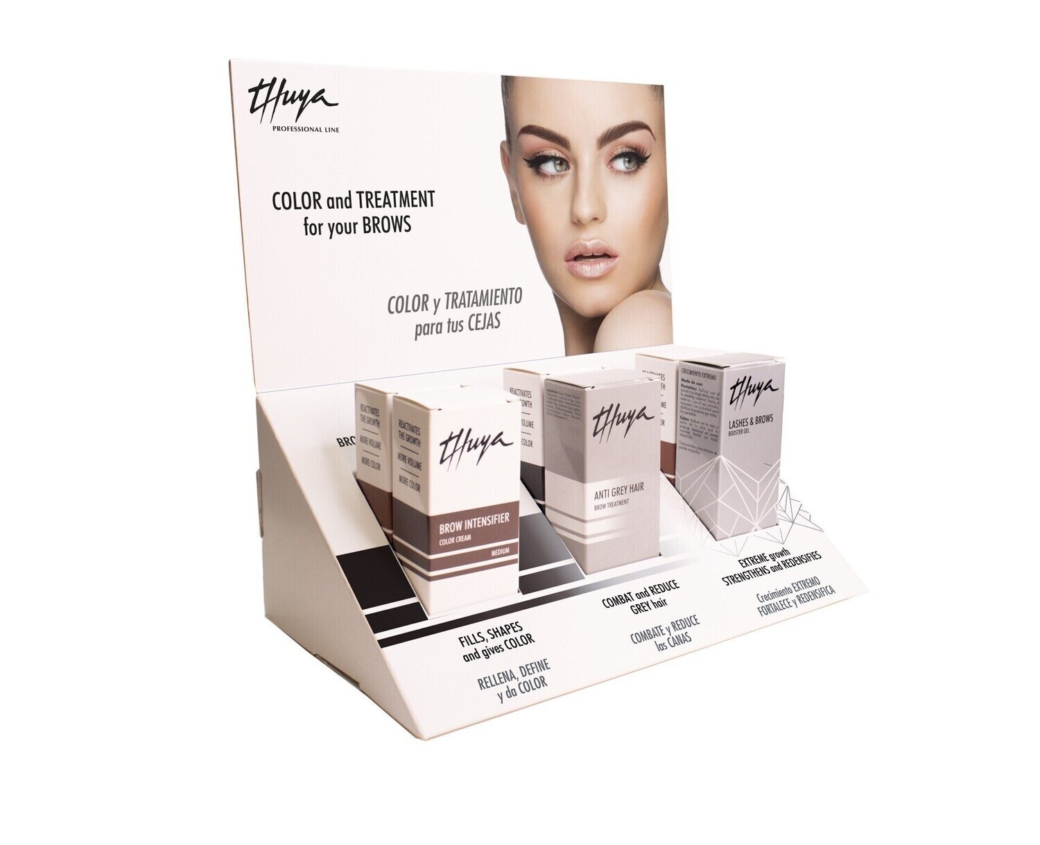 Display assortito -  Trattamenti sopracciglia (6pz) Thuya