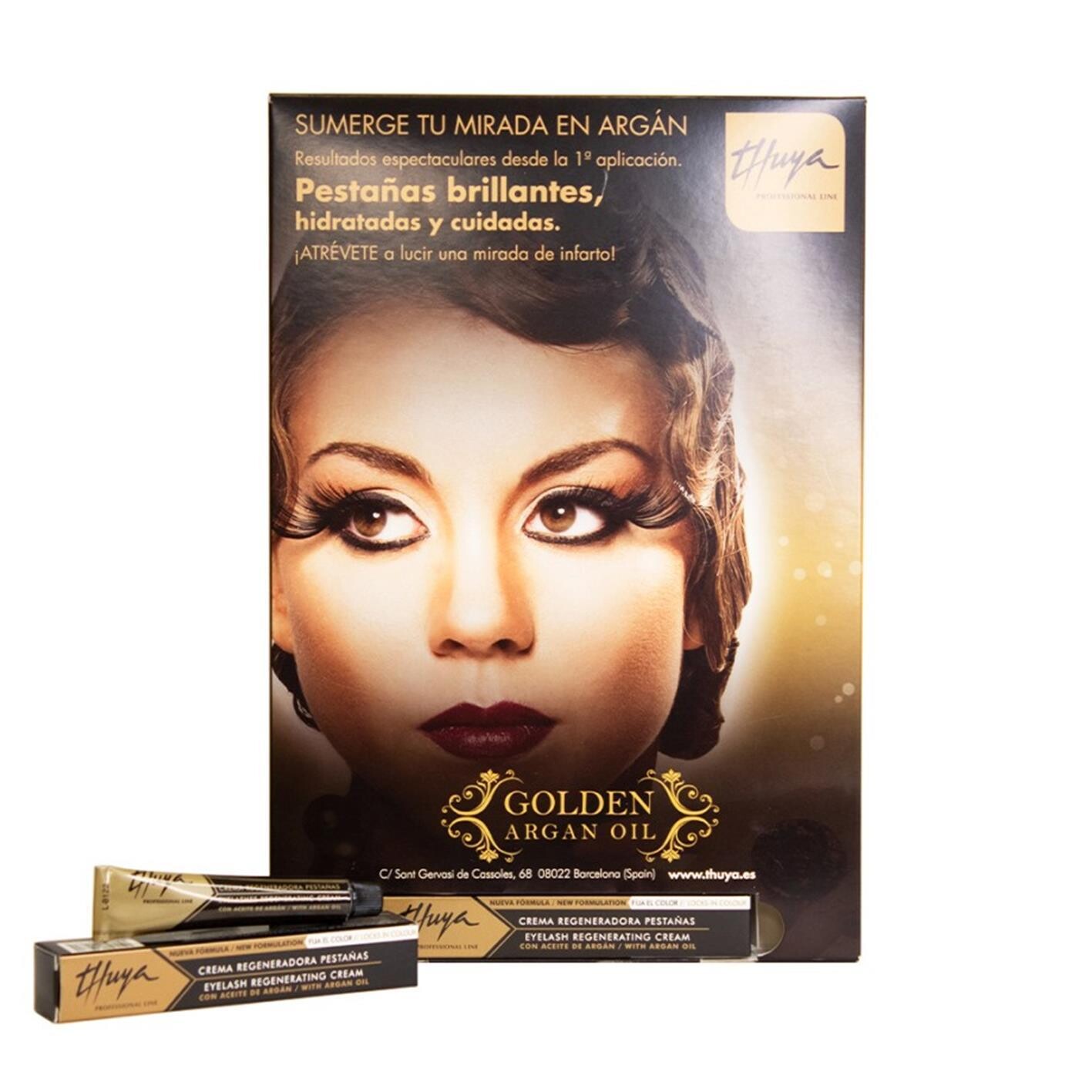 Crema rigenerante ciglia  Argan Oil 15 ml - espositore (11pz) Thuya