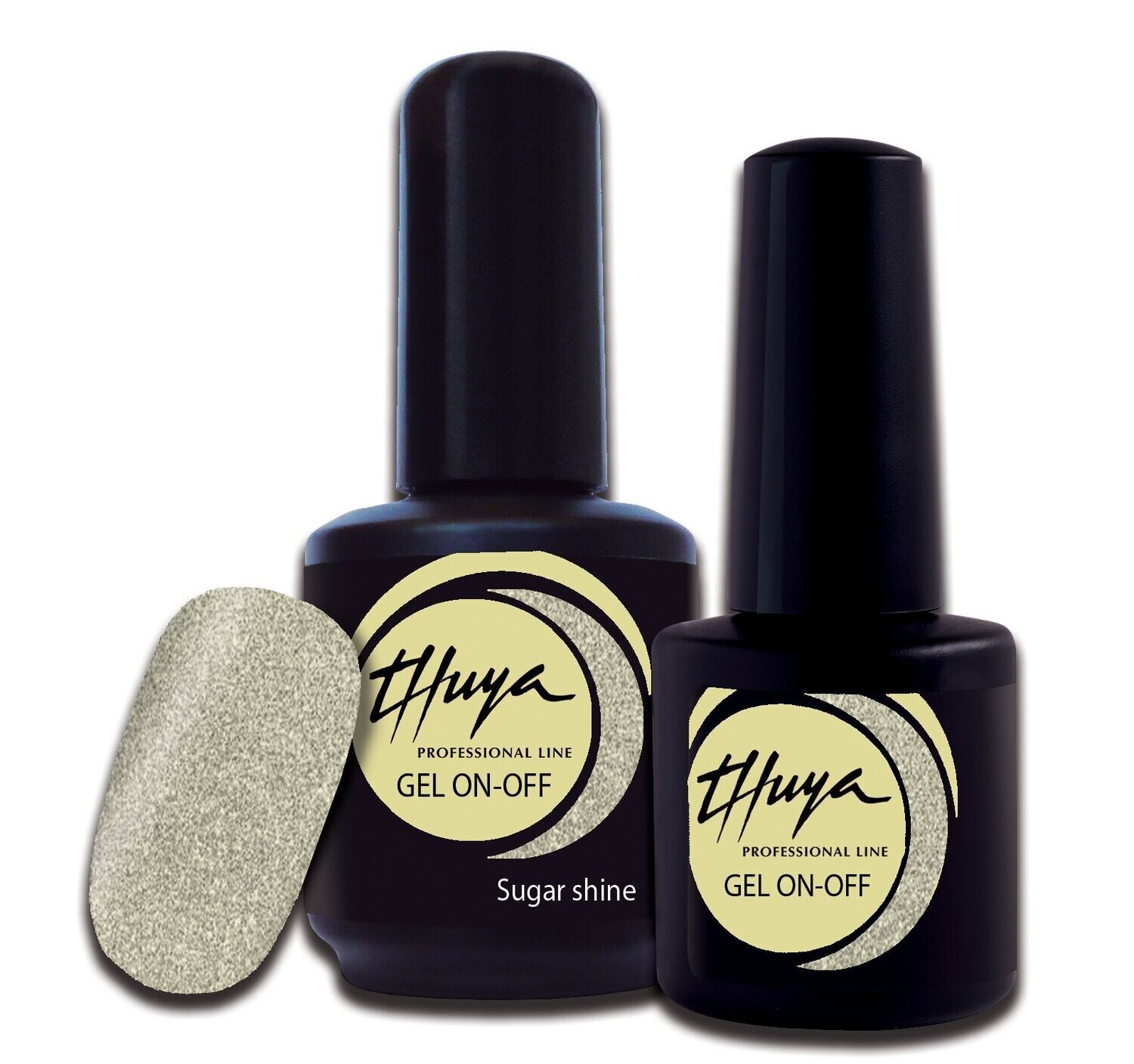 Smalto semipermanente Thuya - Gel ON OFF - 115 - Sugar shine, Formato: 7 ml