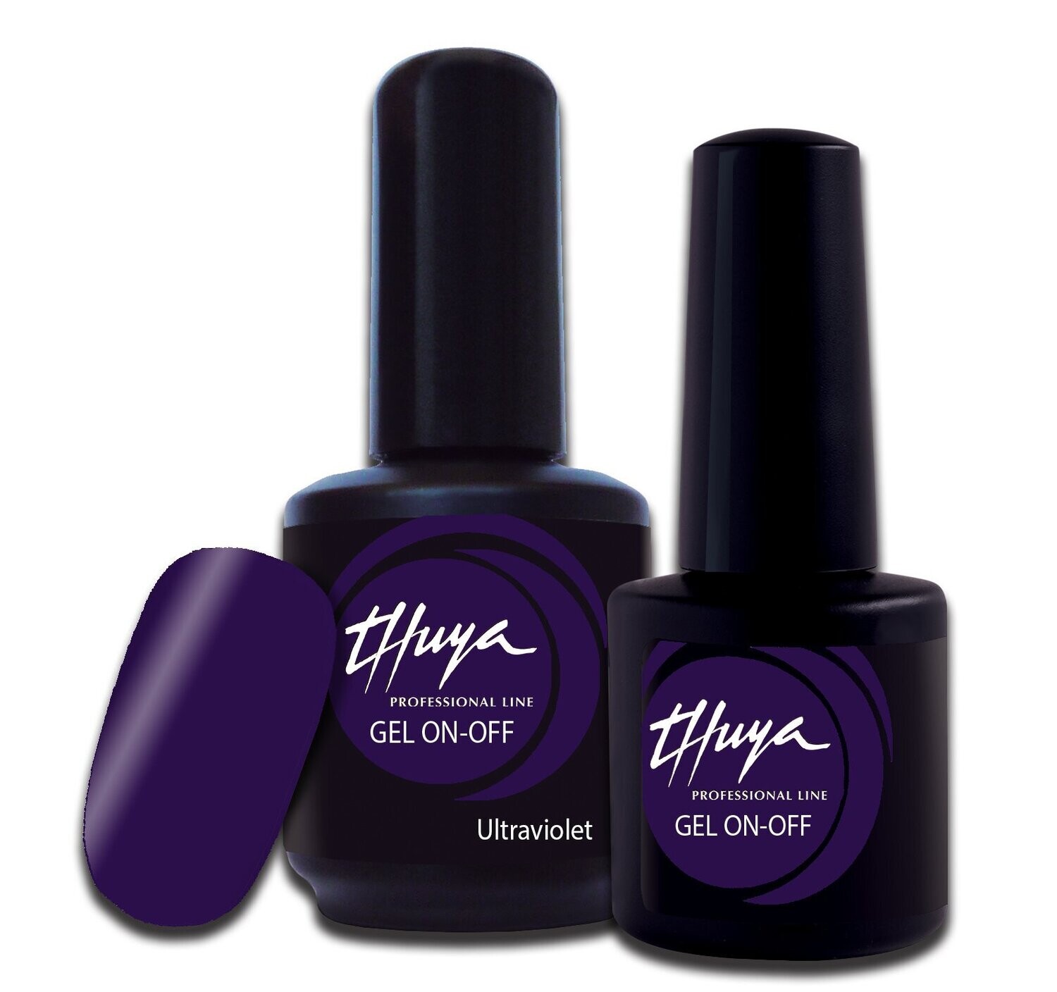 Smalto semipermanente Thuya - Gel ON OFF - 114 - Ultraviolet, Formato: 7 ml