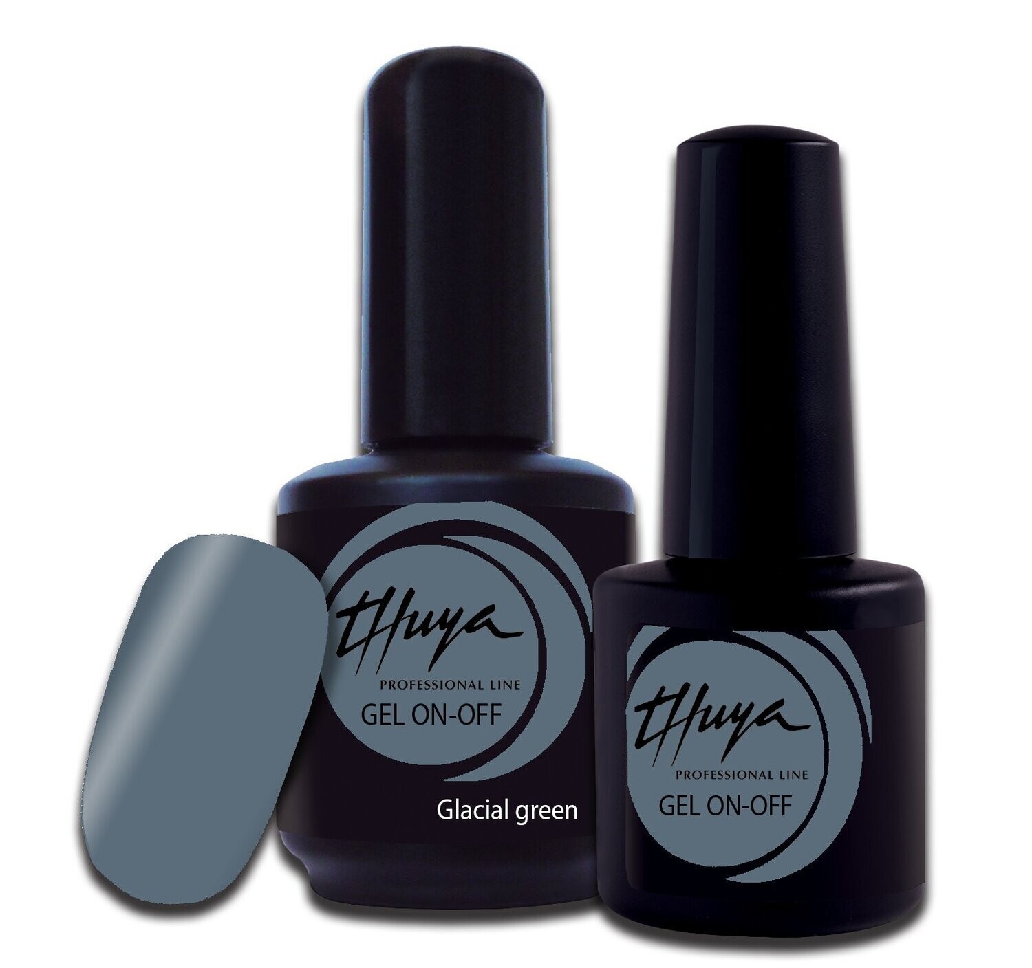 Smalto semipermanente Thuya - Gel ON OFF - 141 - Glacial green, Formato: 7 ml