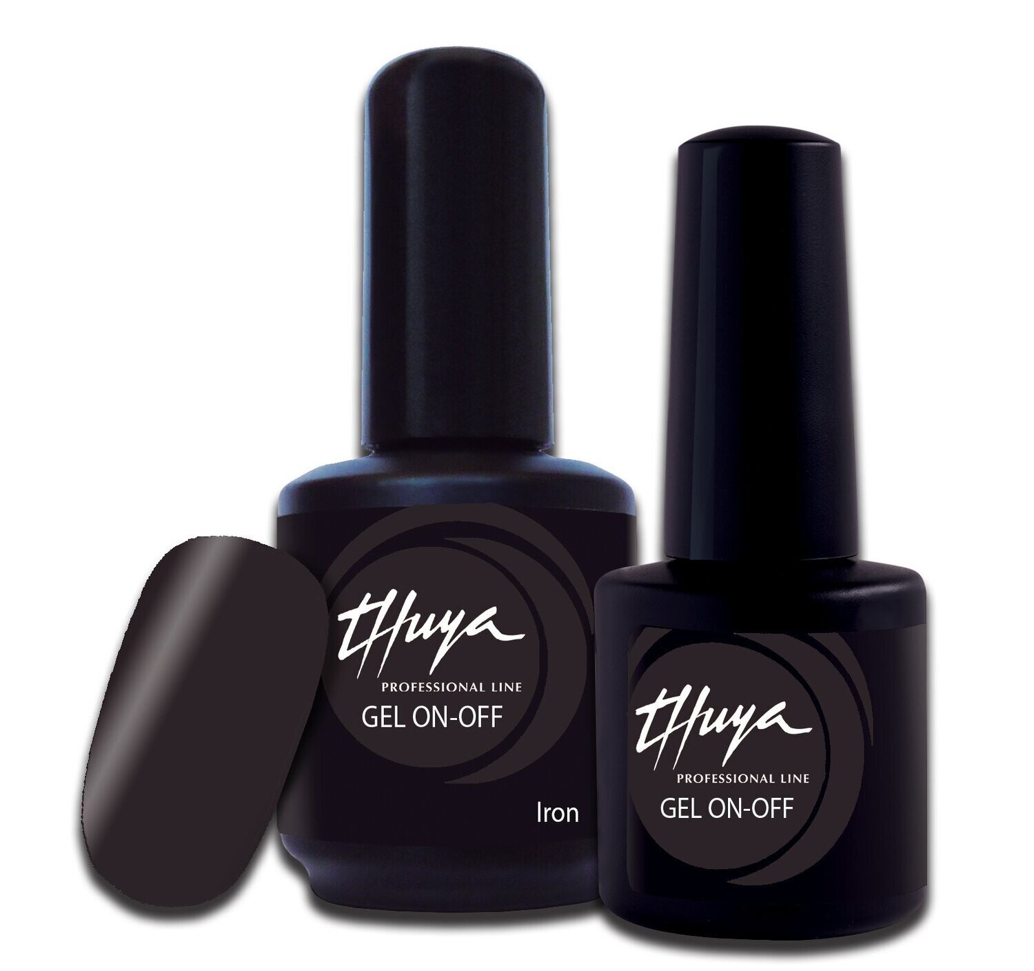 Smalto semipermanente Thuya - Gel ON OFF - 142 - Iron, Formato: 7 ml