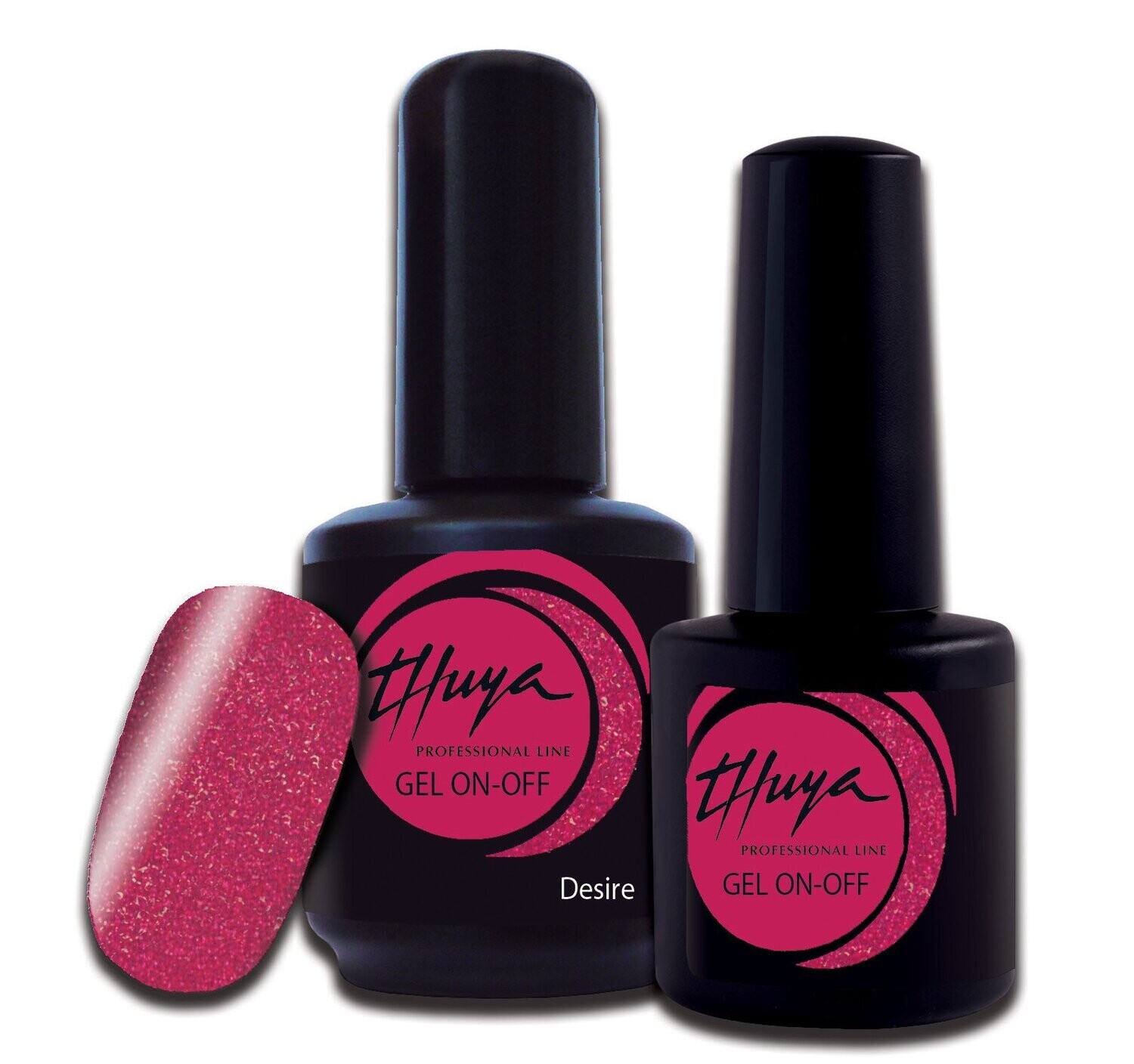 Smalto semipermanente Thuya - Gel ON OFF - 145 - Desire, Formato: 7 ml