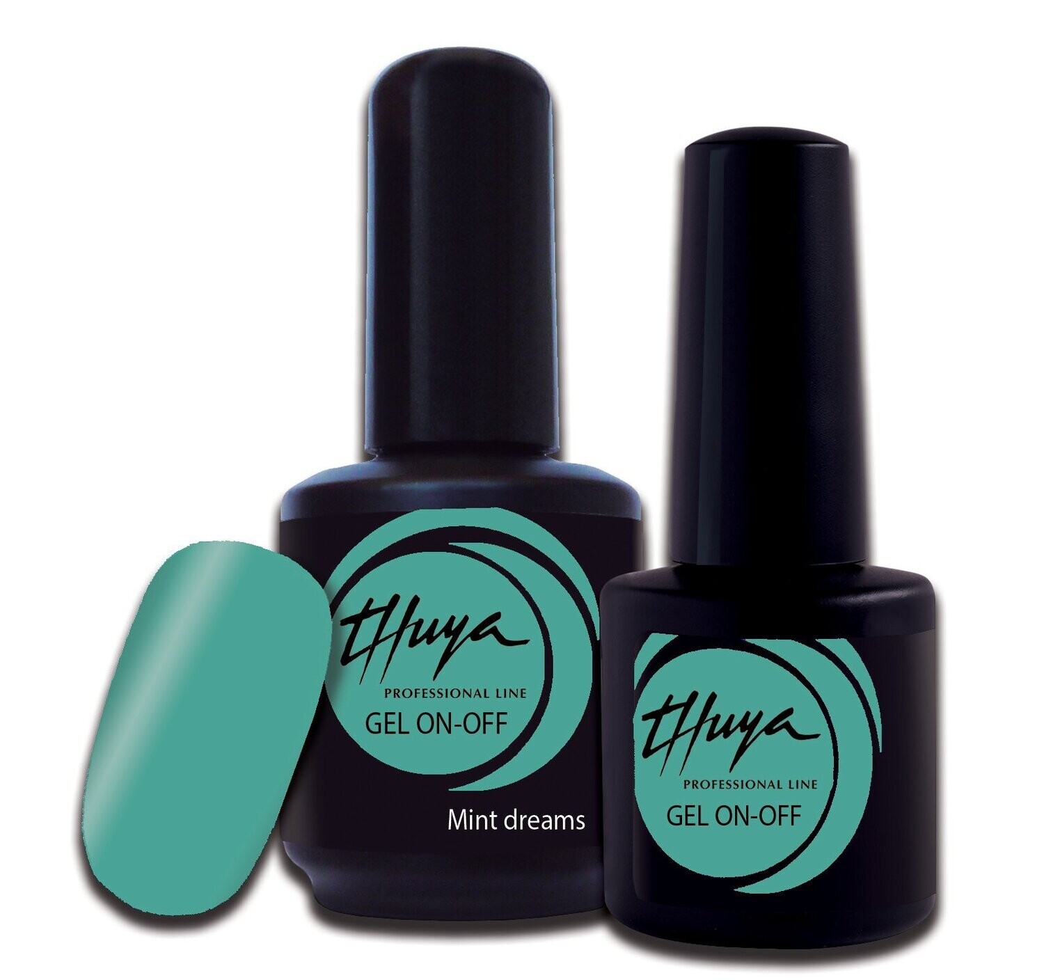 Smalto semipermanente Thuya - Gel ON OFF - 137 - Mint dreams, Formato: 7 ml