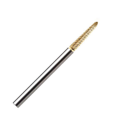 Fresa carbonio - oro - cono stretto