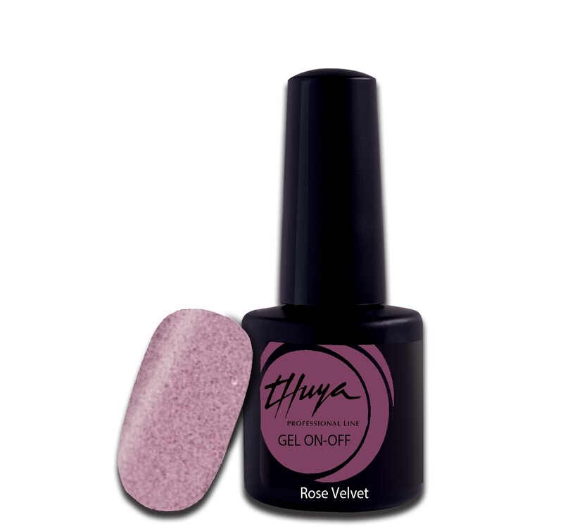 Smalto semipermanente Thuya - Gel ON OFF - 199 - Rose velvet