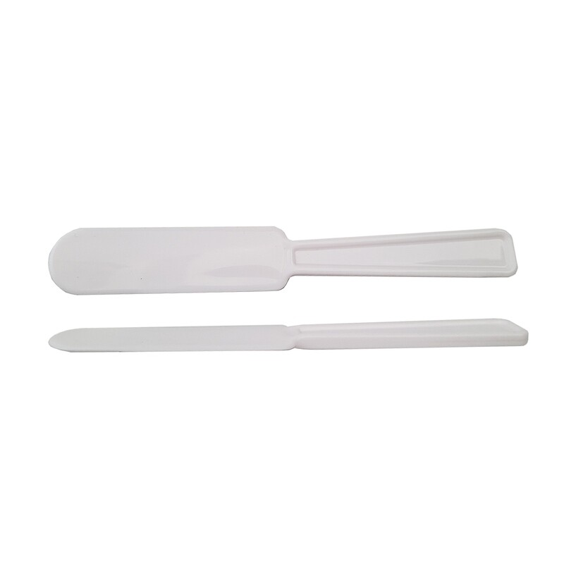 Spatola grande (17cm) bianca Thuya