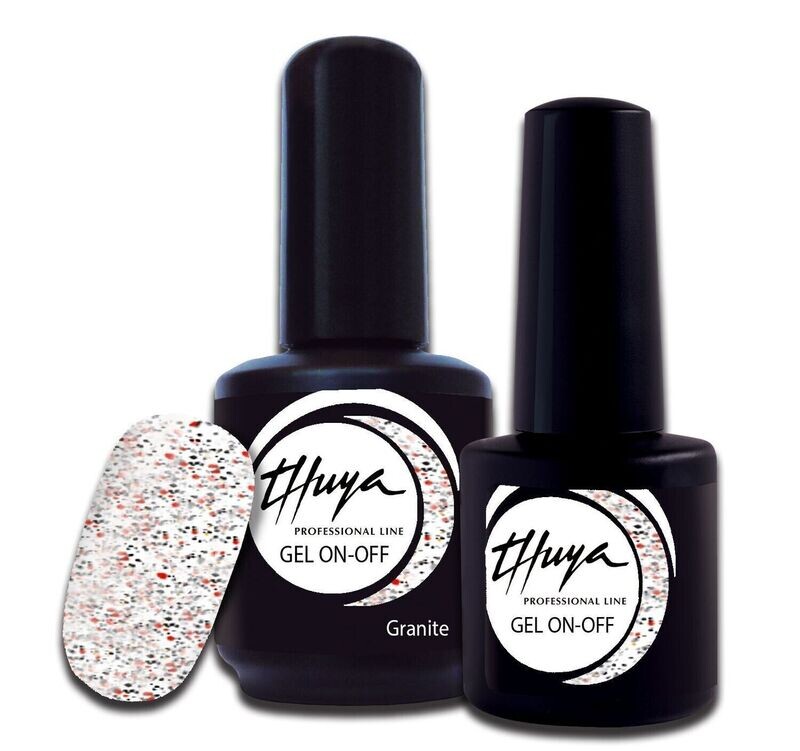 Smalto semipermanente Thuya - Gel ON OFF - 208 - Granite