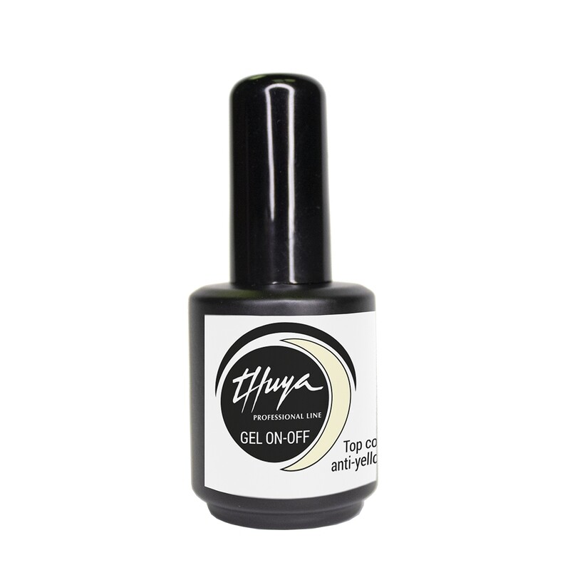 Gel ON OFF Thuya (14ml) Top Coat - Antingiallente (Anti UV)