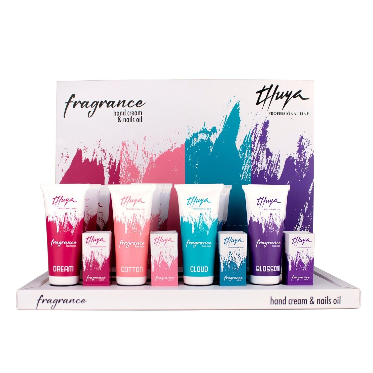 Espositore Fragrance Thuya - 12 creme 75ml + 12 oli 14 ml