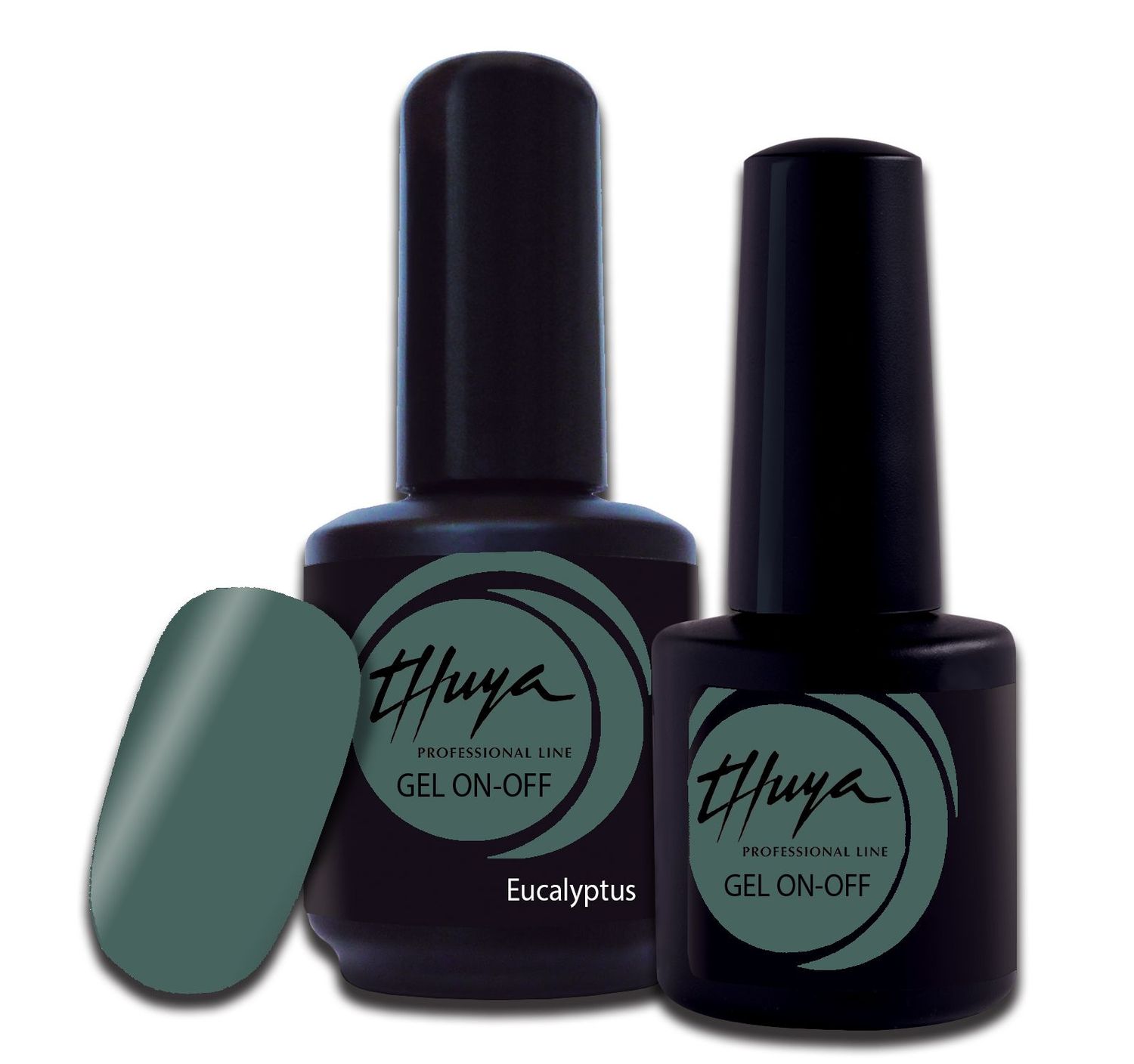 Smalto semipermanente Thuya - Gel ON OFF - 212 - Eucaliptus