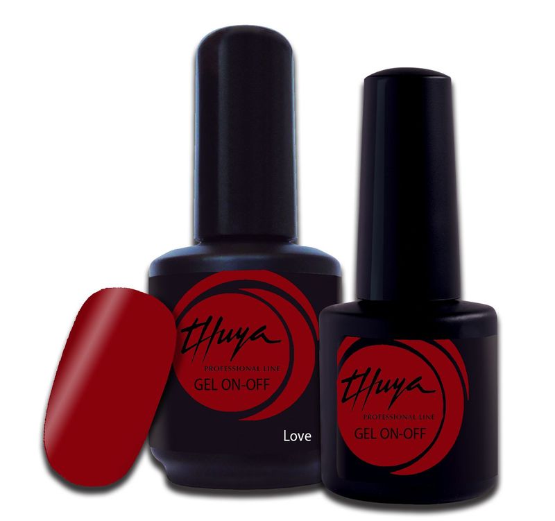 Smalto semipermanente Thuya - Gel ON OFF - 213 - Love