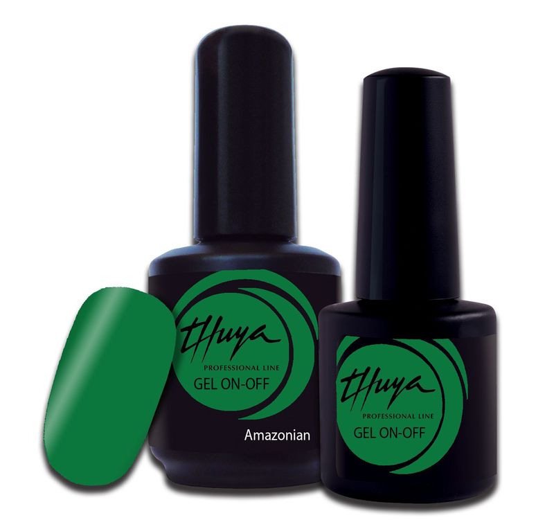 Smalto semipermanente Thuya - Gel ON OFF - 215 - Amazonian