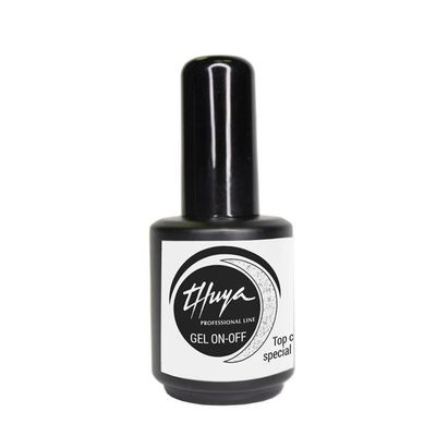 Gel ON OFF Thuya (14ml) Top Coat - Shine - No Wipe (Sigillante lucidante senza dispersione) Gel ON OFF Thuya (14ml) Top Coat - Shine - No Wipe (Sigillante lucidante senza dispersione)