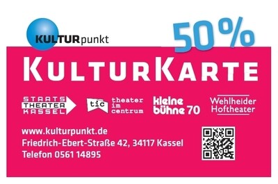 KulturKarte 50%