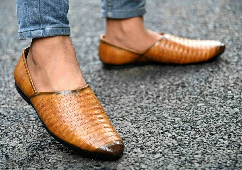 Stylish Tan Slip On Comfy Casual Shoes