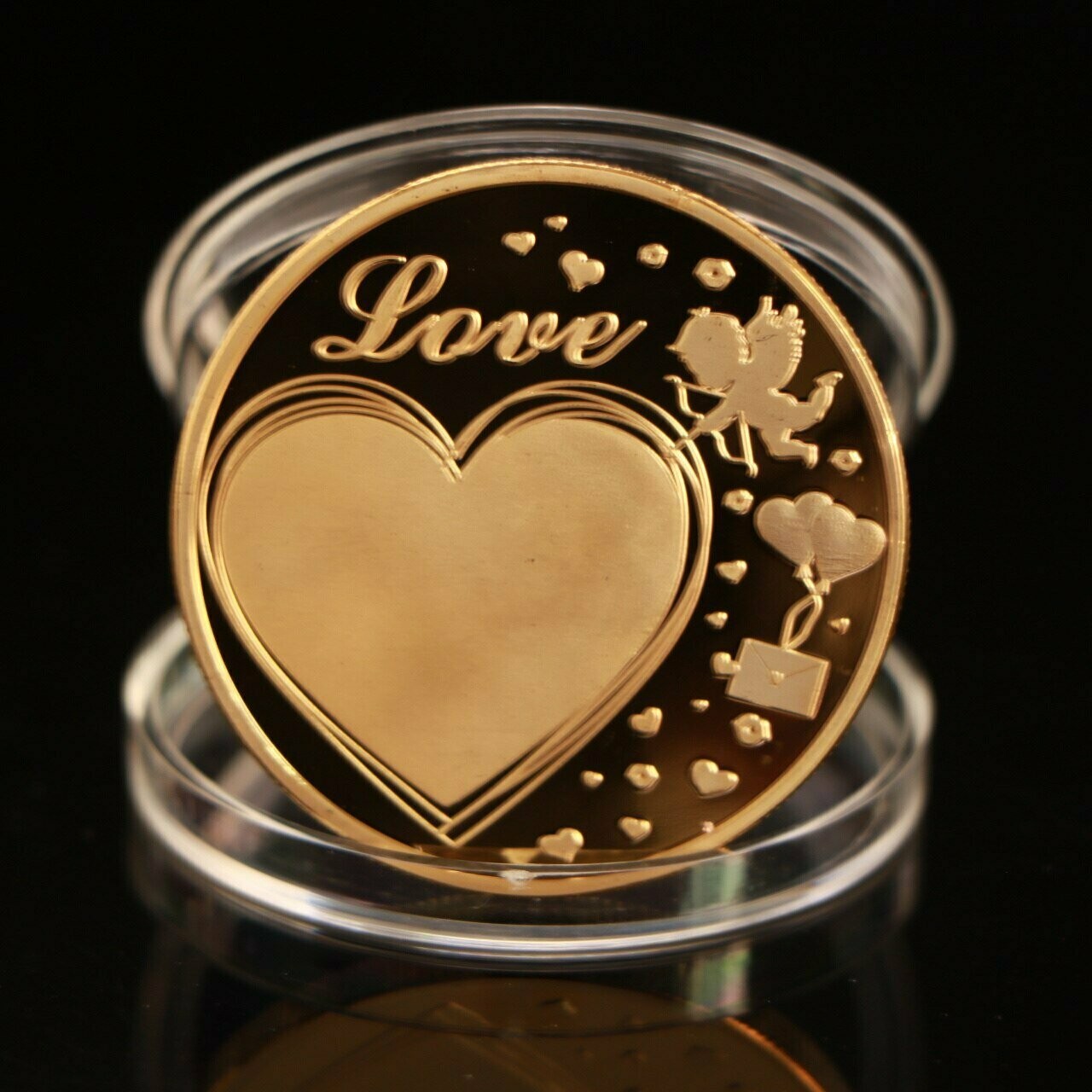 'Seelenpartner' - Glücksmünzen, Varianten: 'Seelenpartner' gold