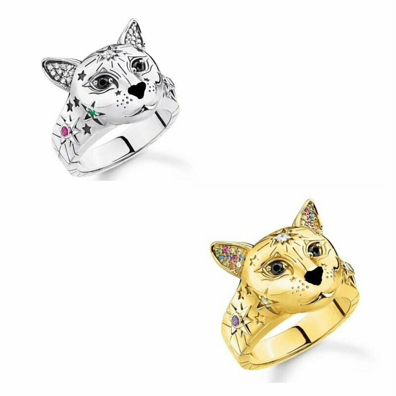 Einzigartiger Katzen Ring Einzigartiger Katzen Ring
