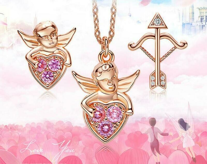 'Amors Pfeil Engel' - Schmuck Set 925S 'Amors Pfeil Engel' - Schmuck Set 925S
