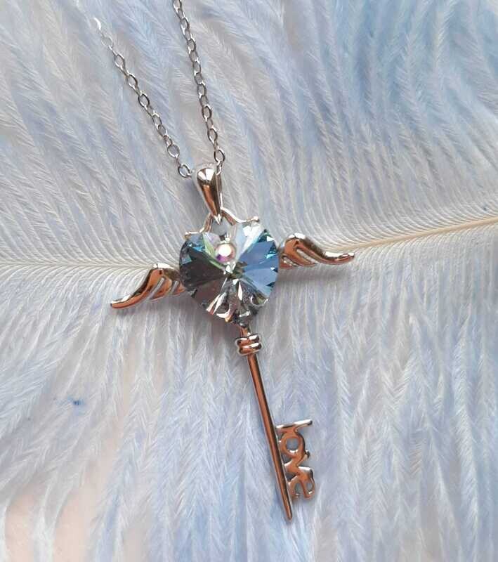 'Schlüssel des Engels' - Kette 925 Sterling Silber 'Schlüssel des Engels' - Kette 925 Sterling Silber