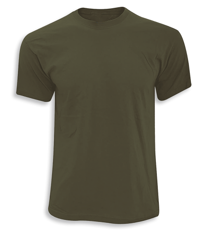 Extinto Sabio De acuerdo con Camiseta Basica Verde Militar