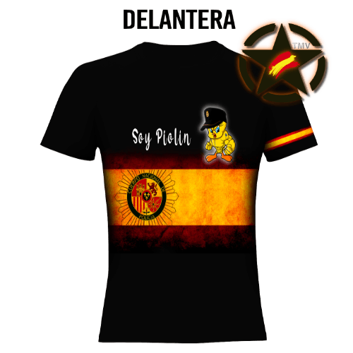 CAMISETA PIOLIN POLICIA NACIONAL GRAN CALIDAD Y DISEÑO