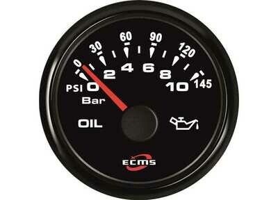 Indicatore pressione olio 0-10 bar ECMS