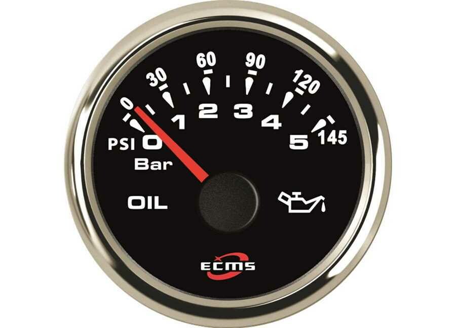 Indicatore pressione olio 0-5 bar ECMS