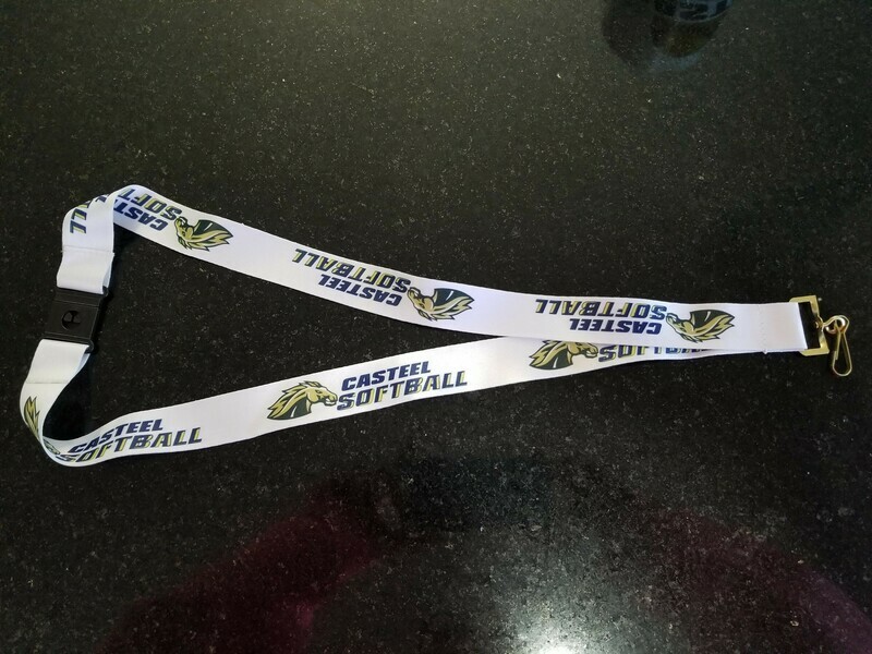 Casteel Softball Lanyard