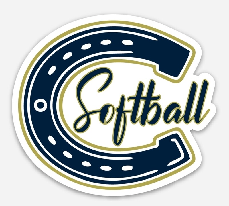 3x3 Casteel Softball Decal