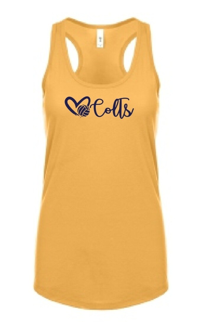 Casteel Volleyball Racerback Tank