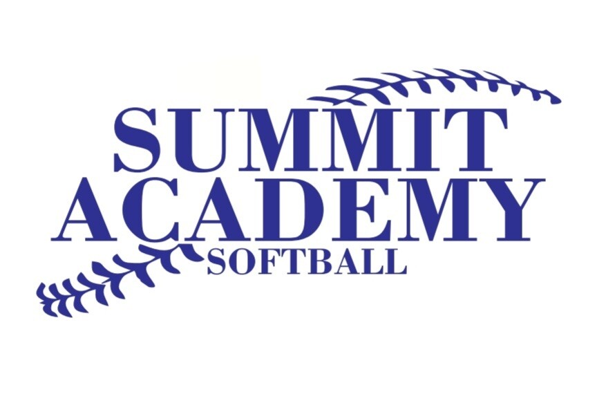 5 Inch Summit Academy Softball Decal